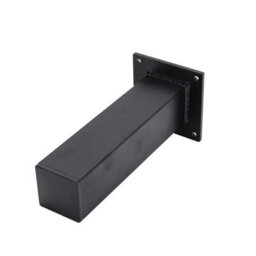 4Pcs Steel Square Tube Breakfast Bar Coffee Table Legs Dining Table Desk Base 71 Cm - thumbnail 1