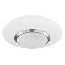 Luminosa Lighting Luminosa Candida Decorative Flush Ceiling Light White 1X Rgbw Led Dimmable 3000K Remote Control - thumbnail 2