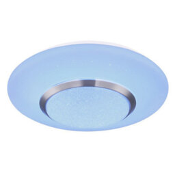 Luminosa Lighting Luminosa Candida Decorative Flush Ceiling Light White 1X Rgbw Led Dimmable 3000K Remote Control - thumbnail 5