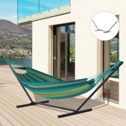 Outsunny 3.6M Long Metal Hammock Stand Frame Replacement Garden Outdoor Patio - thumbnail 1