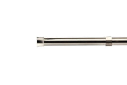 Unknown 16-19mm Fenton Extendable Eyelet Metal Curtain Pole Set Brushed Silver 120-210Cm - thumbnail 1