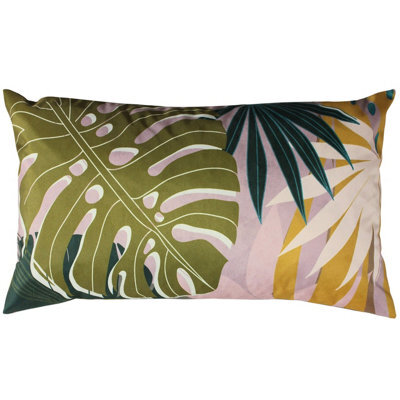 Furn. Leafy Botanical Rectangular Outdoor Cushion Cover - image 1
