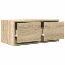 Berkfield Tv Cabinet Sonoma Oak 60X31X25.5 Cm Engineered Wood - thumbnail 5