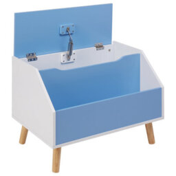 Beliani  Toy Box Casper 43 Cm Blue - thumbnail 5