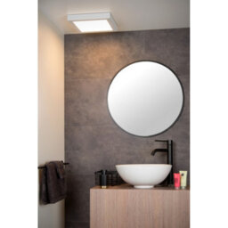 Lucide Brice-Led Modern Flush Ceiling Light Bathroom - Led Dim. - 1X30W 3000K - Ip44 - White - thumbnail 4
