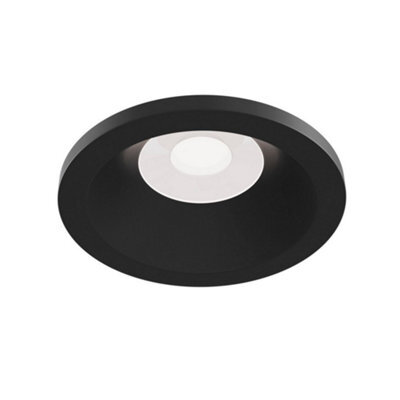 Luminosa Lighting Luminosa Zoom Recessed Downlight Black, 1 Light Ip65, Gu10 - image 1