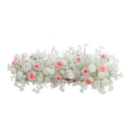 Living And Home Artificial Cherry Blossoms Roses Row For Wedding Arch Table Centerpieces - thumbnail 4