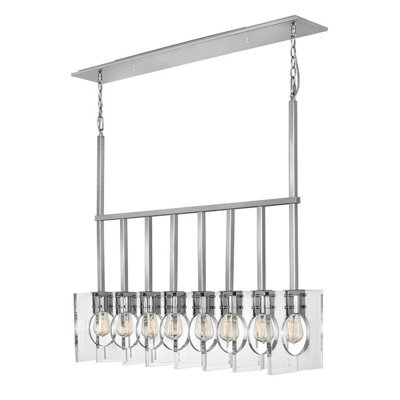 Luminosa Lighting Elstead Lisa Mcdennon By Hinkley Ludlow 8 Light Pendant Polished Nickel - image 1