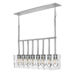 Luminosa Lighting Elstead Lisa Mcdennon By Hinkley Ludlow 8 Light Pendant Polished Nickel - thumbnail 1