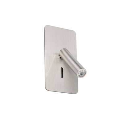 Luminosa Lighting Luminosa Suau Led Indoor Wall Lamp Satin Nickel - image 1