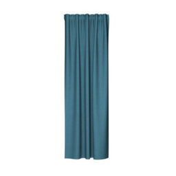 Bricoflor Blackout Curtain With Concealed Loops  - Blue - 2,45 X 1,40 M - Plain - thumbnail 6