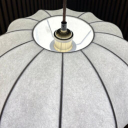 CGC Interiors Cgc Natalia Cloud Dancer White Oval Distressed Silk Lampshade - thumbnail 8