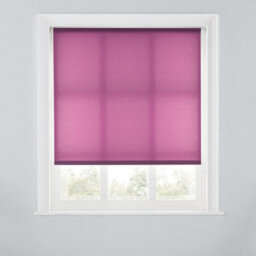 A.unique Home Premium Trimmable Daylight Roller Window Blind - Light Filtering Fabric - 2Ft - Aubergine - 60Cm (W) X 170Cm (L) - thumbnail 1