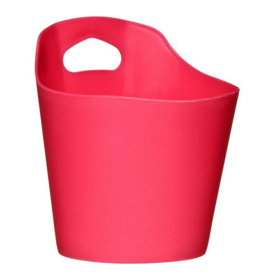 Orsina Captivating Hot Pink Plastic Storage Caddy,radiant Storage Basket,utility Basket,multi-Purpose Container - image 1