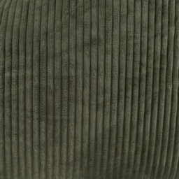 Icon Cecilia Jumbo Cord Sofa Bean Bag And Round Footstool, Sage Green - thumbnail 5