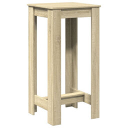Berkfield Bar Table Sonoma Oak 51X50X103.5 Cm Engineered Wood - thumbnail 2