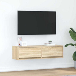 Berkfield Tv Cabinet Sonoma Oak 100X31X25,5 Cm Engineered Wood - thumbnail 1