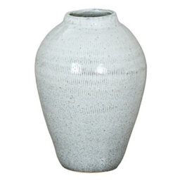 Hill Interiors Kemi Large Olpe Vase - Ceramic - L27 X W27 X H44 Cm - White - thumbnail 1