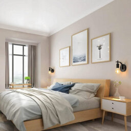 Pheashine Black Vintage Industrial Wall Light 2-Pack E27 Retro Metal Sconce - thumbnail 4