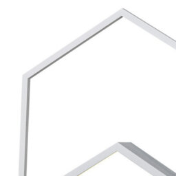 Luminosa Lighting Luminosa Kubick Ceiling/wall Light Dimmable, 48W Led, 3000K, 2700Lm, White, 3Yrs Warranty - thumbnail 3