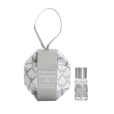 Stoneglow Candles Seasonal Fragrance Oil Bauble - White Cashmere & Pear - image 1