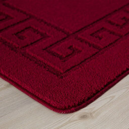 Smart Living Heavy Duty Machine Washable Runner For Hallway, Kitchen Non Slip Floor Mats, Door Mat 80Cm X 300Cm - Red - thumbnail 3
