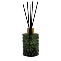 Woodside Home Living Autumn Reed Diffuser Vase - Forest Green - thumbnail 2