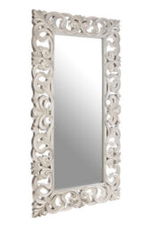 Orsina Rectangular Wall Mirror With Silver Finish - thumbnail 2