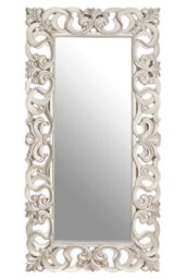 Orsina Rectangular Wall Mirror With Silver Finish - thumbnail 1