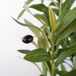 Leaf 120Cm Artificial Natural Look Olive Tree With Wooden Trunk - thumbnail 4