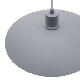 Long Life Lamps Company Modern Ceiling Pendant Light Grey Frosted Glass H3130 - thumbnail 5