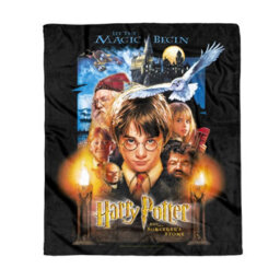 Zavvi Harry Potter Sorcerer's Stone Fleece Blanket