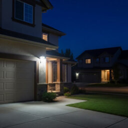 Carbeth Plants 108 Cob Security Light With Motion Sensor - Bright Outdoor Led Floodlight For Home, Garden & Driveways - thumbnail 3