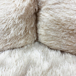 Huggle Pets Hugglepets Stone Check Donut Supersoft Non Slip 50Cm Dog Bed - thumbnail 3
