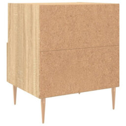 Berkfield Bedside Cabinets 2 Pcs Sonoma Oak 40X35X47.5 Cm Engineered Wood - thumbnail 9