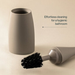 Cosmic Toilet Brush & Holder, Volcano, Unique Design, Soft-Finish Coating, Saku Collection - thumbnail 3