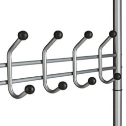 House Of Home Coat Stand With Shoe Storage Stand, Free Standing Hall Shoe Storage Stand Grey 18 Hooks And Shoe Bench - thumbnail 5