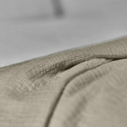 Where Saints Go Ltd Duvet Cover & Pillowcase Set - Moss Green - Muslin Cotton - Single - thumbnail 5