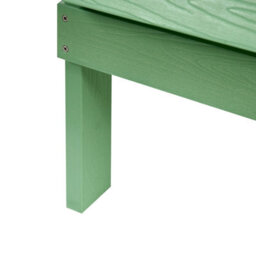Beliani Garden Bench Adirondack 125 Cm Light Green - thumbnail 7