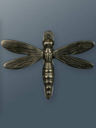 Brass bee Brass Dragonfly Door Knocker - Pewter Finish - thumbnail 6