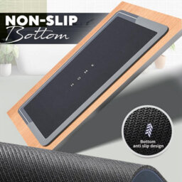 2-Piece Quick-Drying Bathroom Mat Set Super Absorbent Non-Slip Rubber Backing Soft Velvet & Pvc Water-Resistant Bath & Shower Mats - thumbnail 4