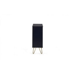 Ashfield Premium Matte Black Compact Sideboard - thumbnail 5