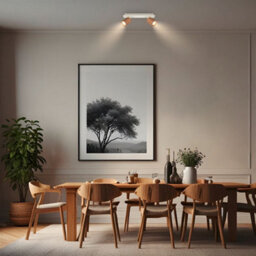 Briloner Coffee Grey Ceiling Light Gu10 Spotlight Bar 2 Way Adjustable Bulbs Sold Separately 32Cm Kitchen Hallway - thumbnail 8