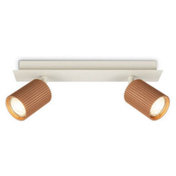 Briloner Coffee Grey Ceiling Light Gu10 Spotlight Bar 2 Way Adjustable Bulbs Sold Separately 32Cm Kitchen Hallway
