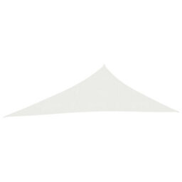 Berkfield Sunshade Sail 160 G/m2 White 4X5X6.8 M Hdpe - thumbnail 2