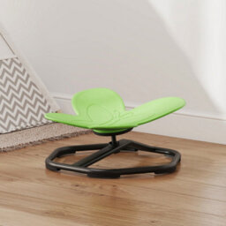 Aiyaplay Butterfly-Shaped Kids Swivel Chair, Sensory Spinning Chair, Green - thumbnail 8