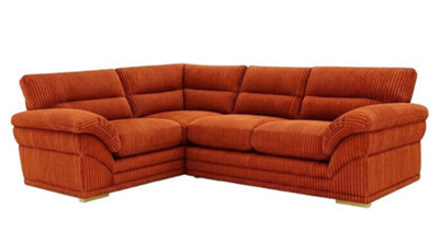 BlissFurniture Ltd Amalfi Claude Right Hand 2 Piece Corner Sofa In Orange - image 1