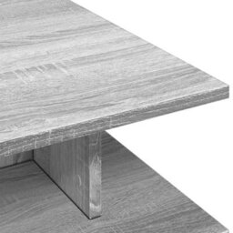 Berkfield Coffee Table Grey Sonoma 102X55X35 Cm Engineered Wood - thumbnail 7