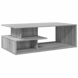 Berkfield Coffee Table Grey Sonoma 102X55X35 Cm Engineered Wood - thumbnail 6
