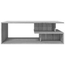 Berkfield Coffee Table Grey Sonoma 102X55X35 Cm Engineered Wood - thumbnail 4